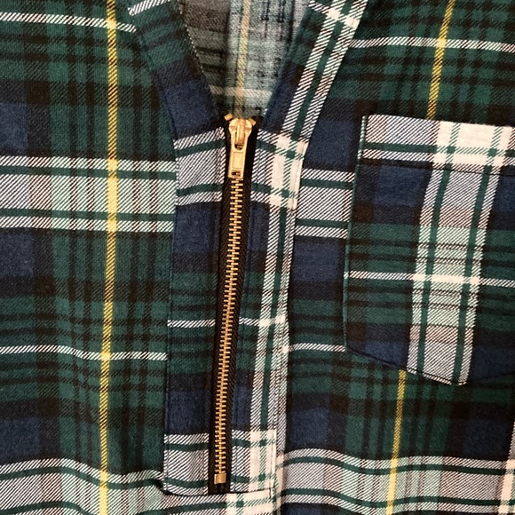 Always Indigo Plaid Shirt - Picture 3 of 11